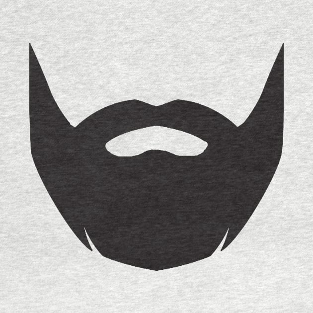 Black Hipster Beard by ironheart